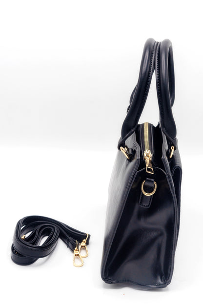 Onyx Essence Black Handbag