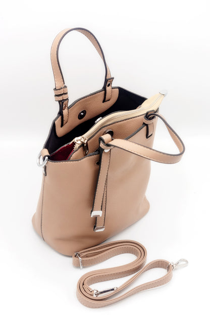 Ivory Elegance Beige Handbags