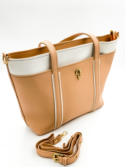 Urban Essence Peach Pink Tote Bag