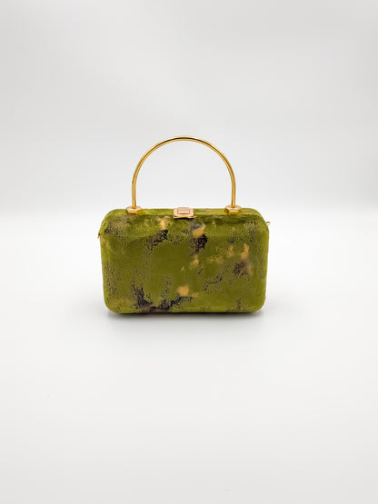 Classic Olive Green Box Bag