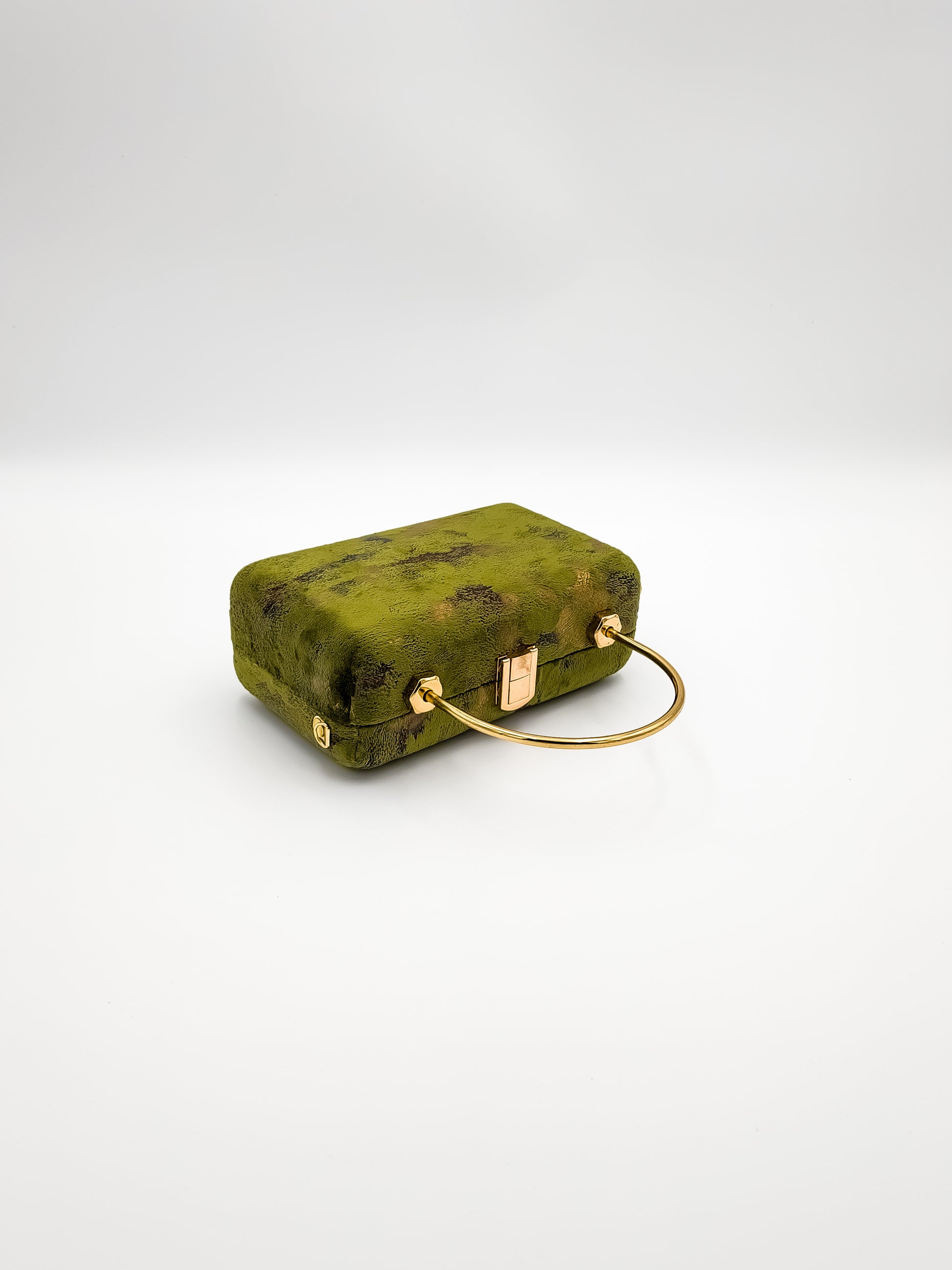 Classic Olive Green Box Bag