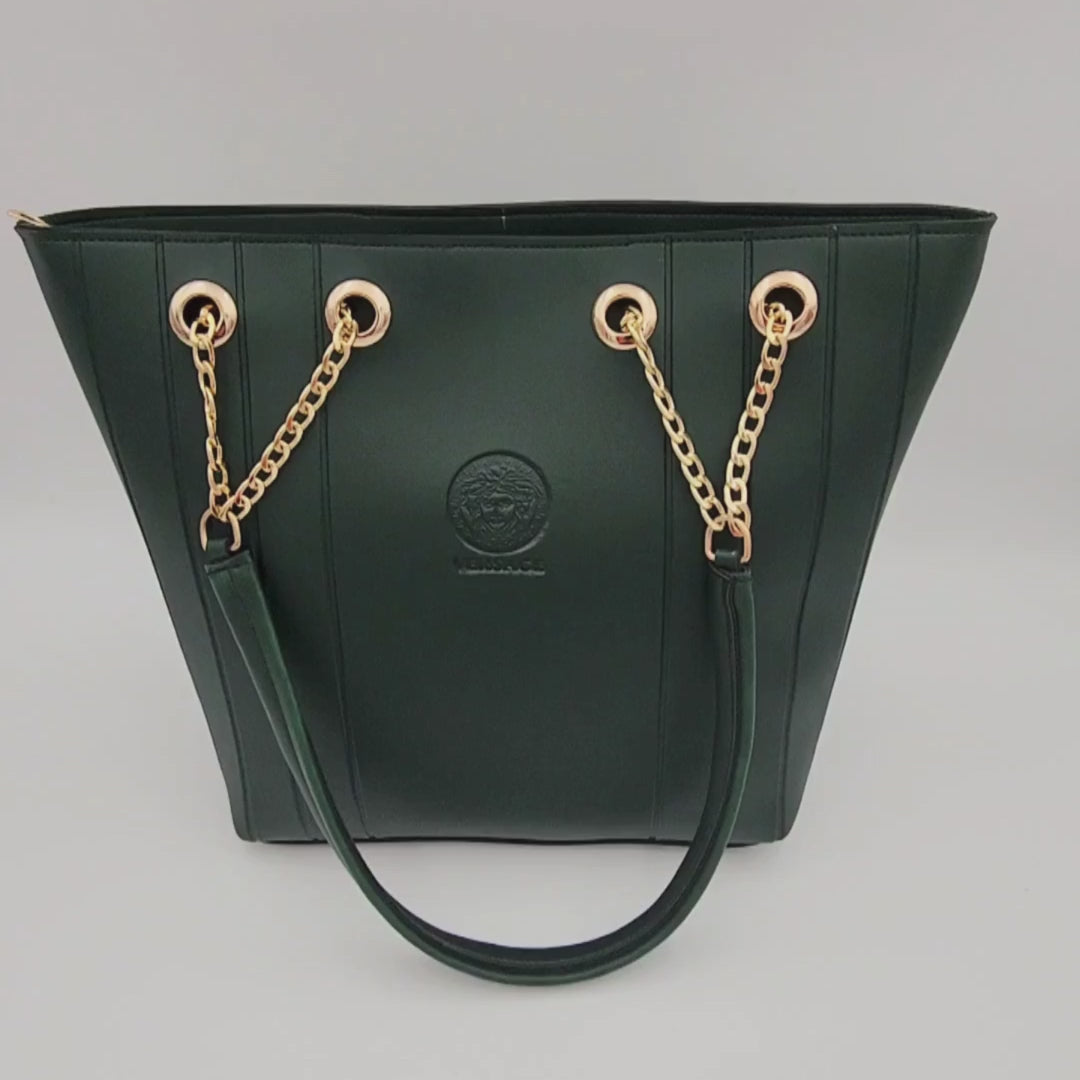 Prestige Green Tote Bag