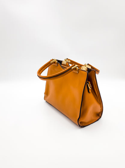 Saddle Tan Brown Handbag