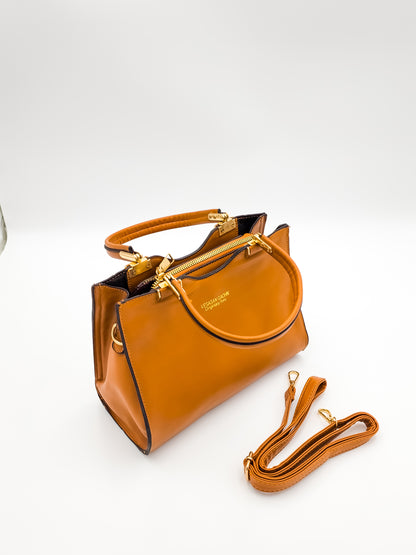 Saddle Tan Brown Handbag