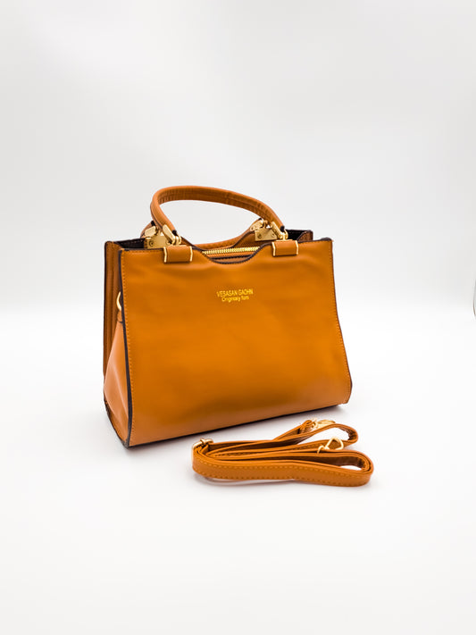 Saddle Tan Brown Handbag